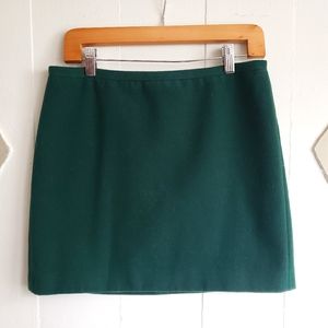 Madewell Wool Mini Skirt